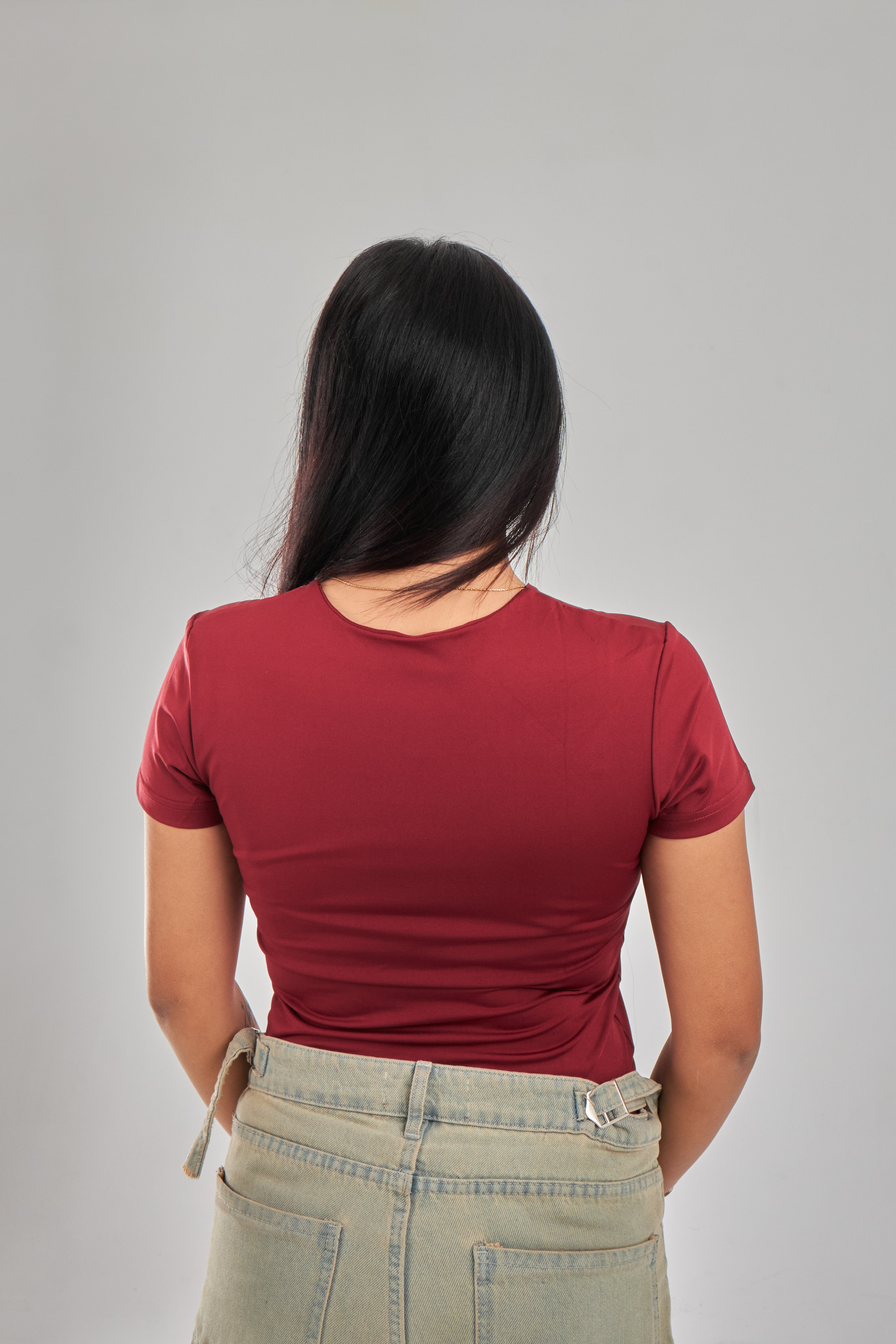 Round Neck Short Sleeves
